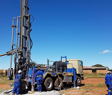 Construction of Bore Hole & Filtration System