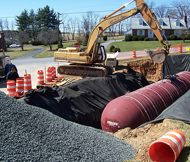 Ground Water Storage Tanks and Pipe Works