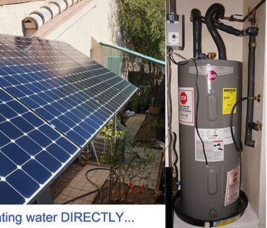 Installation of Electric and Solar Water Heaters